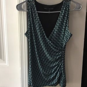 White House black market wrap top